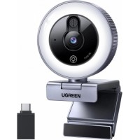 Веб-камера Ugreen CM910 USB HD Webcam 2K@30FPS 65857 2MIC