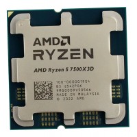 Процессор AMD Ryzen 5 7500X3D, oem, CPU 4.0GHz (Raphael, 4.5), 6C/12T, (100-000001904), 6/96MB, 65W, AM5