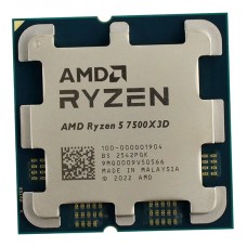 Процессор AMD Ryzen 5 7500X3D, oem, CPU 4.0GHz (Raphael, 4.5), 6C/12T, (100-000001904), 6/96MB, 65W, AM5