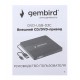 Внешний оптический привод Gembird DVD-USB-03C, Черный, Ext DVD&plusmn;R/RW/-RAM,&plusmn;R9, CD-R/RW, USB3.0, black, box