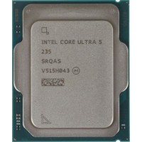 Процессор Core Ultra 5 235, 14C/14T, base 3.4GHz, 5GHz Turbo, 24Mb L3, TDP65W, AT80768063F6