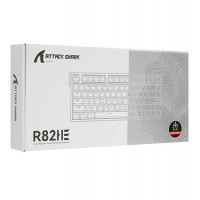 Клавиатура USB, Attack Shark R82 HE Berry Red, красный, KeyBoard Magnetic switch, Wired USB-C, 8KHz, Berry Red