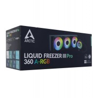 Водяное охлаждение процессора Artic Liquid Freezer III 360 A-RGB Black, Water Cooler Arctic PRO for S1851/1700/AMD