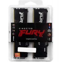Комплект модулей памяти Kingston Fury Beast RGB (AMD+Intel), KF560C36BBEAK2-16, DDR5, 16 GB, DIMM kit  (2x8GB), CL36