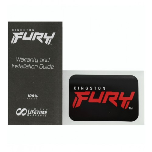 Комплект модулей памяти Kingston Fury Beast RGB (AMD+Intel), KF556C36BBEAK2-32, DDR5, 32 GB, DIMM kit  (2x16GB),CL36