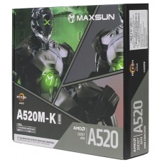 Материнская плата MaxSun Challenger A520M-K WIFI, MB Socket AM4, MATX, AMD A520 (DP+HDMI) 2DDR4, PCIx16, PCIx1