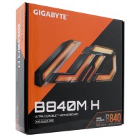 Материнская плата Gigabyte B840M B840M H, MB Socket AM5, MATX, AMD B840 (DP/DMI), H, 2DDR5, PCIx16