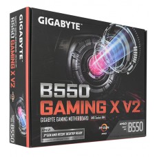 Материнская плата Gigabyte B550 GAMING X V2, MB Socket AM4, ATX, AMD B550 (DVI+HDMI) 4DDR4, 2PCIx16, 3PCIx1