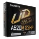 Материнская плата Gigabyte A520M S2HP, MB Socket AM4, MATX, AMD A520 (VGA+DVI+HDMI) 2DDR4, PCIx16, 2PCIx1