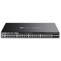 Коммутатор TP-Link/SG6654XHP/54 port/48 Gbps IEEE802.3af/at/30Вт/1440Вт/6 10G SFP+