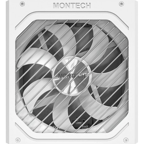 Блок питания Montech 1000W, TITAN PLA 1000W, Full Modular, 80+ PLATINUM, КПД 90%, Fan 135mm, Белый