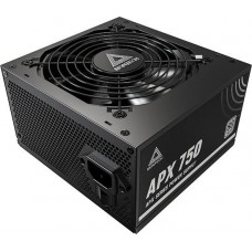 Блок питания Montech  750W, APX 750W, Non Modular, ATX, 80+ WHITE, КПД 90%, Fan 120mm, Черный