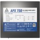 Блок питания Montech  750W, APX 750W, Non Modular, ATX, 80+ WHITE, КПД 90%, Fan 120mm, Черный
