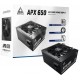 Блок питания Montech  650W, APX 650W, Non Modular, ATX, 80+ WHITE, КПД 90%, Fan 120mm, Черный
