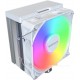Вентилятор для процессора Montech NX400 ARGB (W) TDP 220W 4-pin 1851/1700/1200/115X/AM5/AM4 White