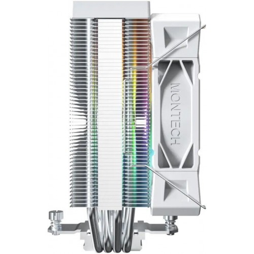 Вентилятор для процессора Montech NX400 ARGB (W) TDP 220W 4-pin 1851/1700/1200/115X/AM5/AM4 White