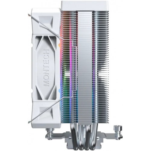 Вентилятор для процессора Montech NX400 ARGB (W) TDP 220W 4-pin 1851/1700/1200/115X/AM5/AM4 White
