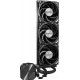 Водяное охлаждение для CPU Montech HyperFlow Silent 360 (B) TDP 350W 3x120 115x-1851/AM3-AM5 Black