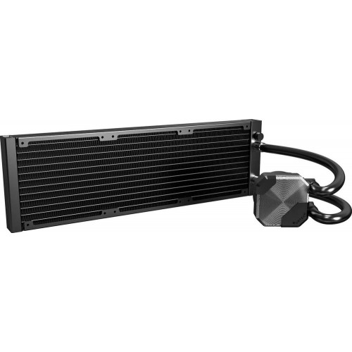 Водяное охлаждение для CPU Montech HyperFlow Silent 360 (B) TDP 350W 3x120 115x-1851/AM3-AM5 Black