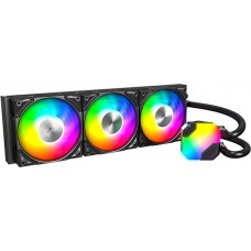 Водяное охлаждение для CPU Montech HyperFlow ARGB 360 (B) TDP 320W 3x120 115x-1851/AM3-AM5 Black