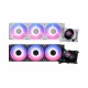 Водяное охлаждение для CPU MSI MPG CORELIQUID P13 360, 1700/1851/AM4/AM5, ARGB, Fan 3x120mm, Белый