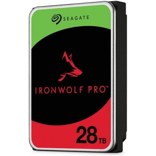 Жесткий диск для NAS систем 28Tb HDD Seagate IronWolf PRO SATA3 3.5" 7200 rpm 512Mb ST28000NT000