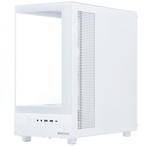 Корпус Montech XR (W) ATX/Micro-ATX/Mini-ITX 2xUSB3.0 1xType-C 1xAudio 1xMic Белый