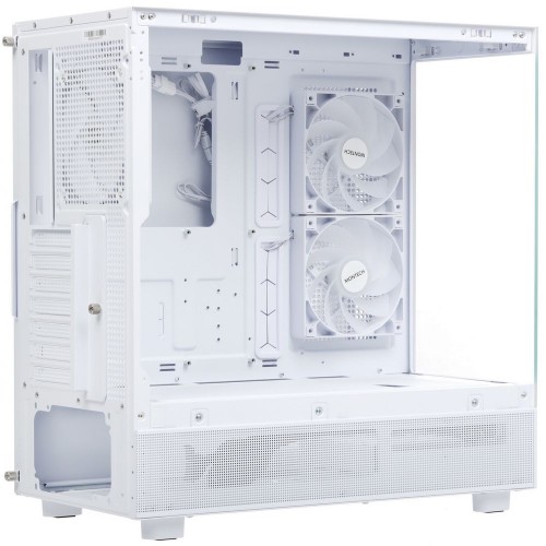 Корпус Montech XR (W) ATX/Micro-ATX/Mini-ITX 2xUSB3.0 1xType-C 1xAudio 1xMic Белый