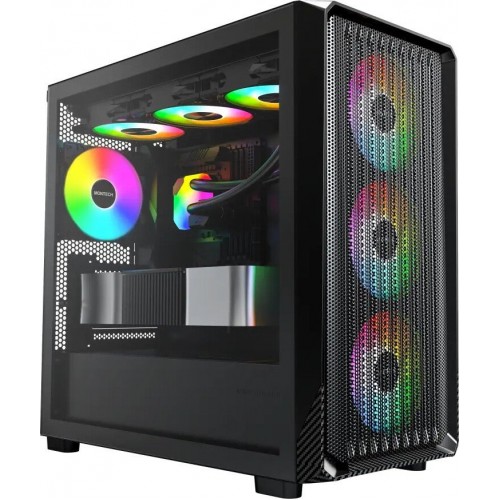 Корпус Montech X5M (B) Micro-ATX/Mini-ITX 1xUSB3.0 1xUSB2.0 1xType-C 1xAudio Черный