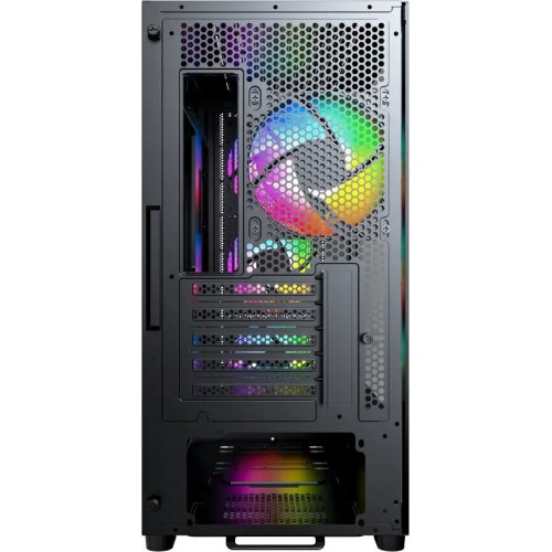Корпус Montech X5M (B) Micro-ATX/Mini-ITX 1xUSB3.0 1xUSB2.0 1xType-C 1xAudio Черный