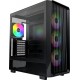 Корпус Montech X5 (B) E-ATX/ATX/Micro-ATX/Mini-ITX 1xUSB3.0 1xUSB2.0 1xType-C 1xAudio Черный