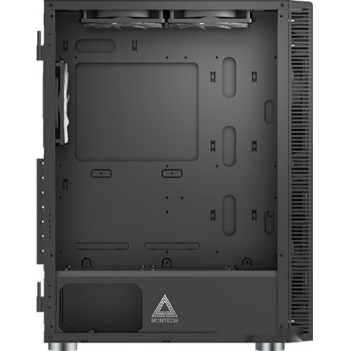 Корпус Montech X3 GLASS (B) ATX/Micro-ATX/Mini-ITX 1xUSB3.0 2xUSB2.0 1xAudio 1xMic Черный