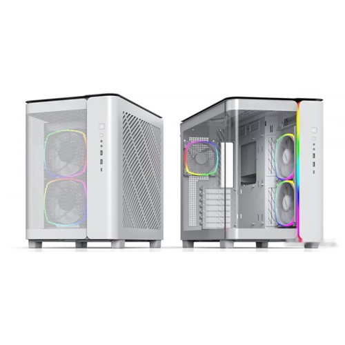 Корпус Montech KING 95 PRO (W) ATX/Micro-ATX/Mini-ITX 2xUSB3.0 1xType-C 1xAudio 1xMic Белый