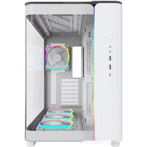 Корпус Montech KING 95 PRO (W) ATX/Micro-ATX/Mini-ITX 2xUSB3.0 1xType-C 1xAudio 1xMic Белый