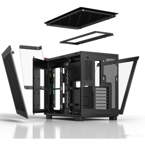 Корпус Montech KING 95 PRO (B) ATX/Micro-ATX/Mini-ITX 2xUSB3.0 1xType-C 1xAudio 1xMic Черный