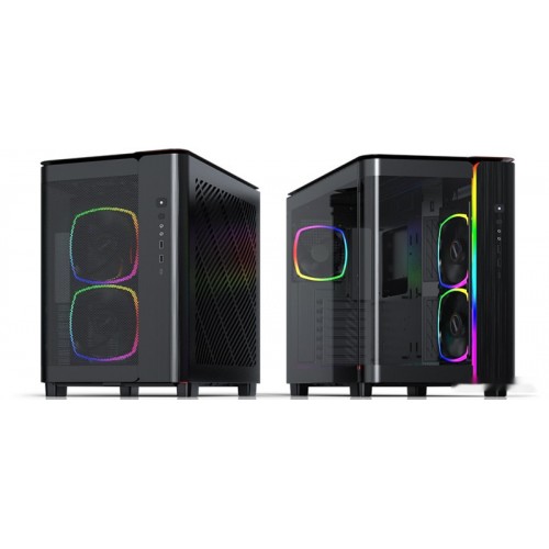 Корпус Montech KING 95 PRO (B) ATX/Micro-ATX/Mini-ITX 2xUSB3.0 1xType-C 1xAudio 1xMic Черный