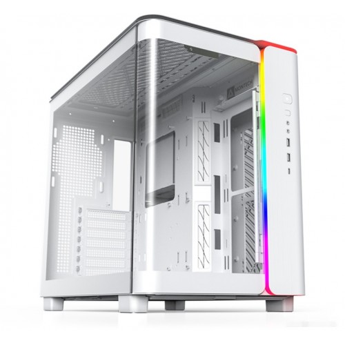 Корпус Montech KING 95 (W) ATX/Micro-ATX/Mini-ITX 2xUSB3.0 1xType-C 1xAudio 1xMic Белый