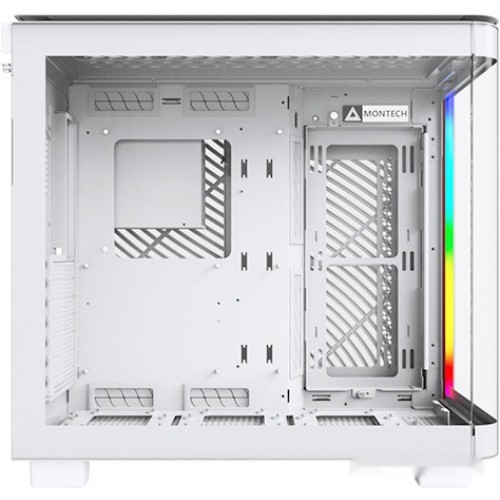 Корпус Montech KING 95 (W) ATX/Micro-ATX/Mini-ITX 2xUSB3.0 1xType-C 1xAudio 1xMic Белый