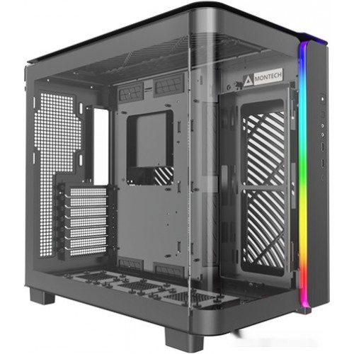 Корпус Montech KING 95 (B) ATX/Micro-ATX/Mini-ITX 2xUSB3.0 1xType-C 1xAudio 1xMic Черный