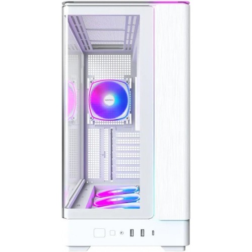 Корпус Montech KING 45 PRO (W) ATX/Micro-ATX/Mini-ITX 2xUSB3.0 1xType-C 1xAudio Белый