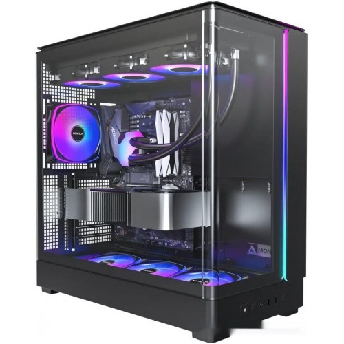 Корпус Montech KING 45 PRO (B) ATX/Micro-ATX/Mini-ITX 2xUSB3.0 1xType-C 1xAudio Черный