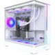 Корпус Montech KING 15 PRO (W) Micro-ATX/Mini-ITX 2xUSB3.0 1xType-C 1xAudio Белый