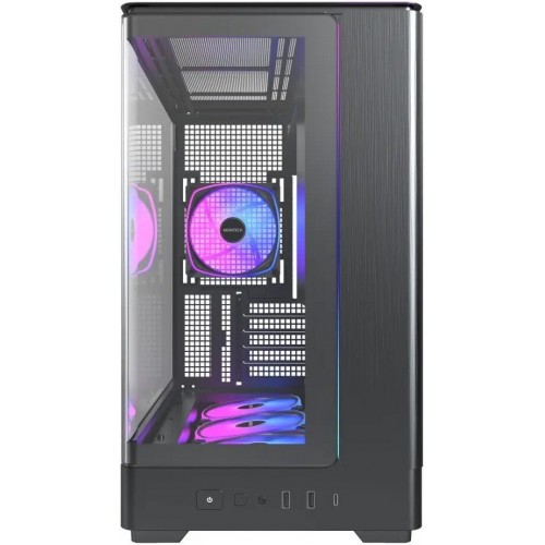 Корпус Montech KING 15 PRO (B) Micro-ATX/Mini-ITX 2xUSB3.0 1xType-C 1xAudio Черный