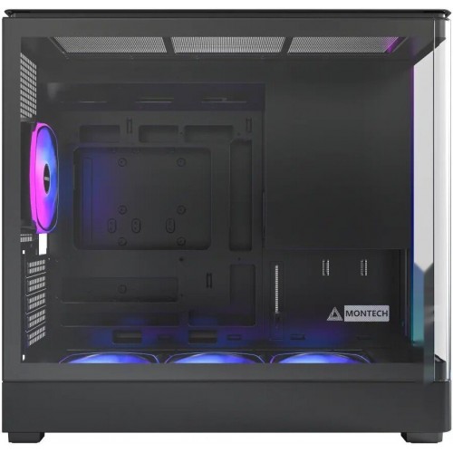 Корпус Montech KING 15 PRO (B) Micro-ATX/Mini-ITX 2xUSB3.0 1xType-C 1xAudio Черный