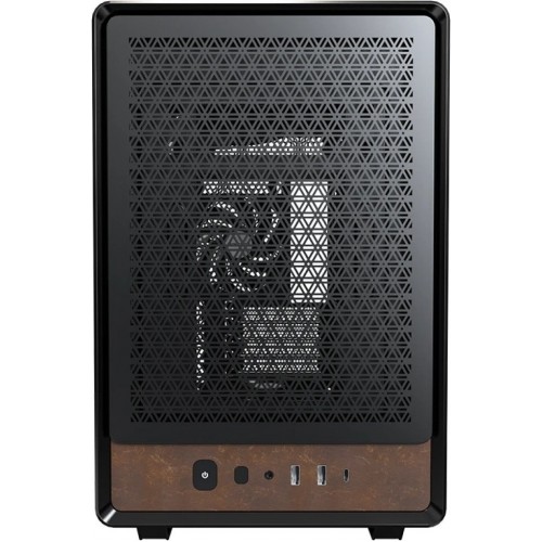 Корпус Montech Heritage PRO (B) Micro-ATX/Mini-ITX (Back-Connected MB) 2xUSB 1xType-C 1xAudio Черный