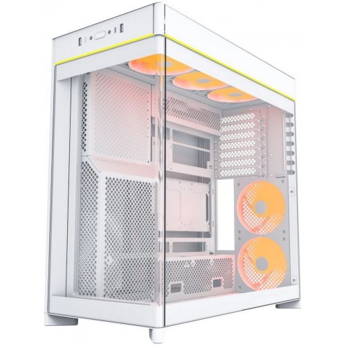 Корпус Montech HS02 PRO (W) ATX/Micro-ATX/Mini-ITX (Back-Connected MB) 2xUSB 1xType-C 1xAudio Белый