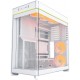 Корпус Montech HS02 PRO (W) ATX/Micro-ATX/Mini-ITX (Back-Connected MB) 2xUSB 1xType-C 1xAudio Белый