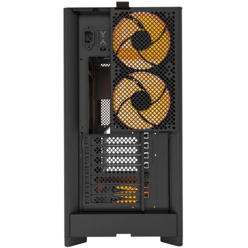 Корпус Montech HS02 PRO (B) ATX/Micro-ATX/Mini-ITX (Back-Connected MB) 2xUSB 1xType-C 1xAudio Черный