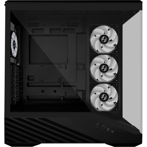 Корпус Lian Li Vector V100RX E-ATX/ATX/mATX/ITX G99.V100RX.01 2xUSB3.0, USB3.1, Type-C Black