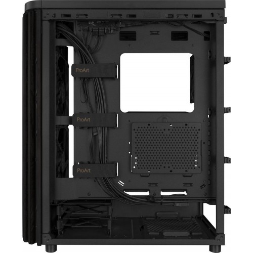 Корпус ASUS PROART PA401 WOOD TG PWM BLACK ATX 90DC00M0-B39000